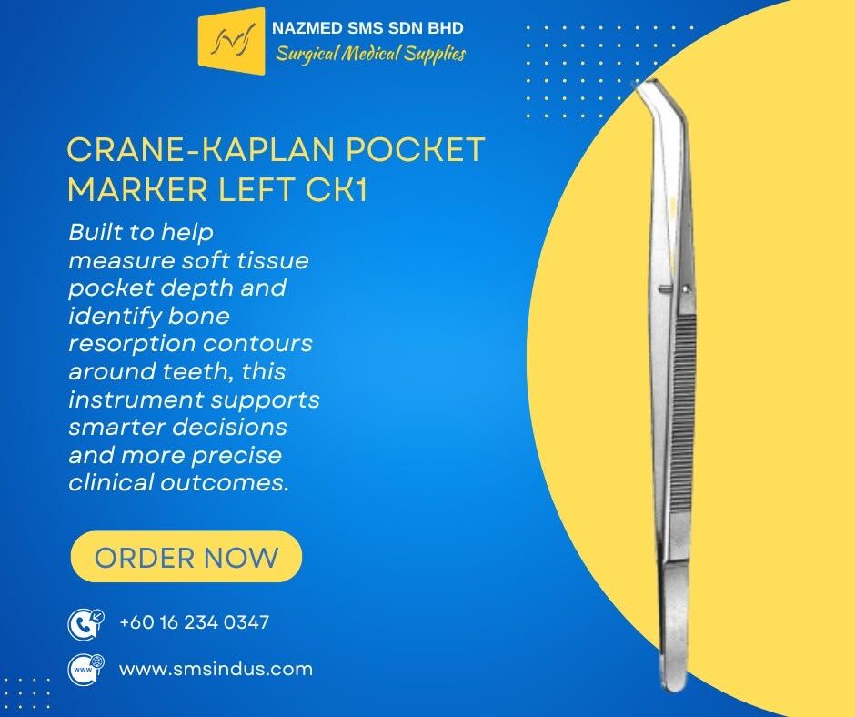 Kuala Lumpur, Health & Beauty Items, SMS Crane-Kaplan Pocket Marker Left CK 1 Is Designed For Dental Professionals