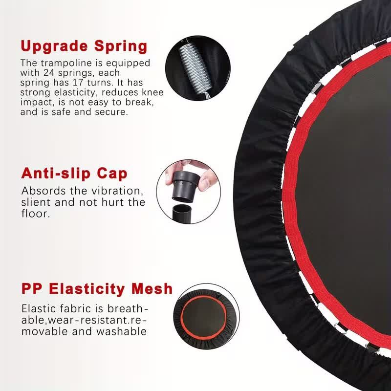Al Rawabi, Health & Beauty Items, SAR 140,  Rebounder Fitness Exercise Trampoline