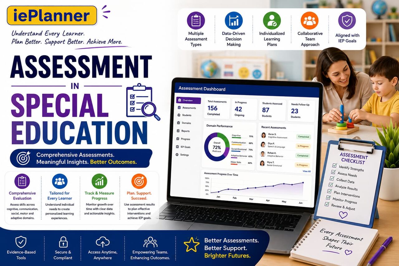 Faridabad, Education, Assessment In Special Education For Individual Learning Needs