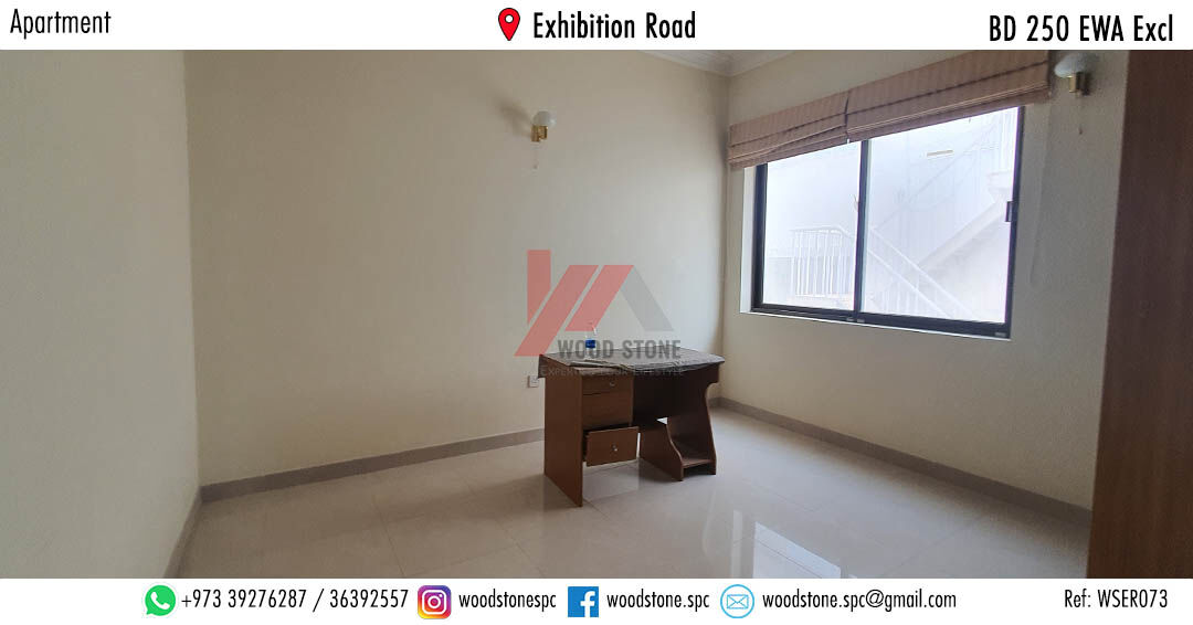 Manama, Apartments, Flats, Houses & Villas, BHD 250/month,  2 BR,  140 Sq. Meter,  Semi-Furnished 2 Bedroom Apartment, Exhibition Road - BD 250 Excl WSER073