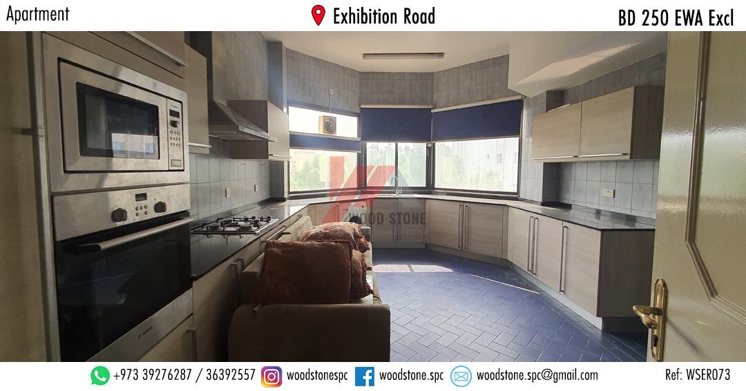 Manama, Apartments, Flats, Houses & Villas, BHD 250/month,  2 BR,  140 Sq. Meter,  Semi-Furnished 2 Bedroom Apartment, Exhibition Road - BD 250 Excl WSER073