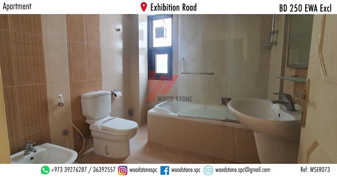 Manama, Apartments, Flats, Houses & Villas, BHD 250/month,  2 BR,  140 Sq. Meter,  Semi-Furnished 2 Bedroom Apartment, Exhibition Road - BD 250 Excl WSER073