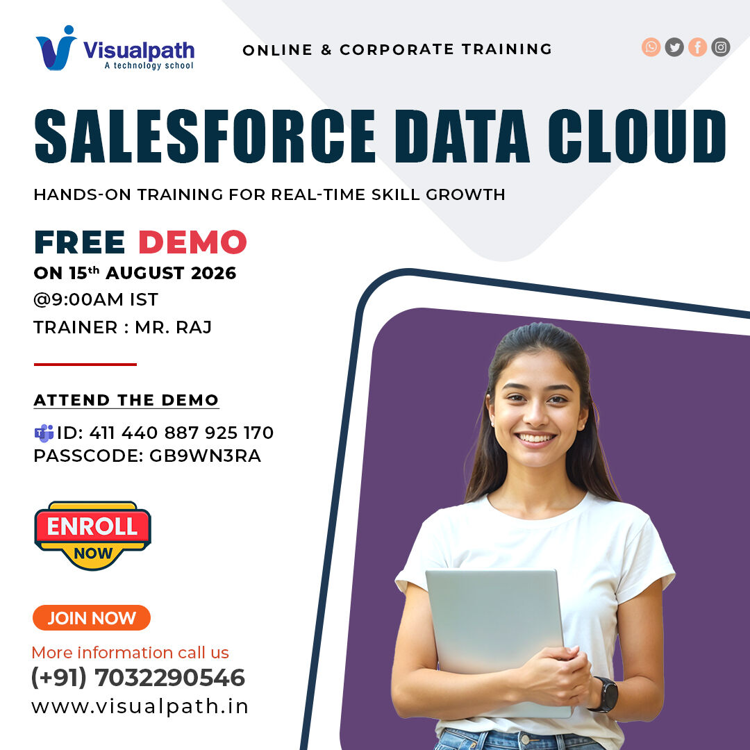 Hyderabad, Lessons Offered, Salesforce Data Cloud Course | Live Online Training