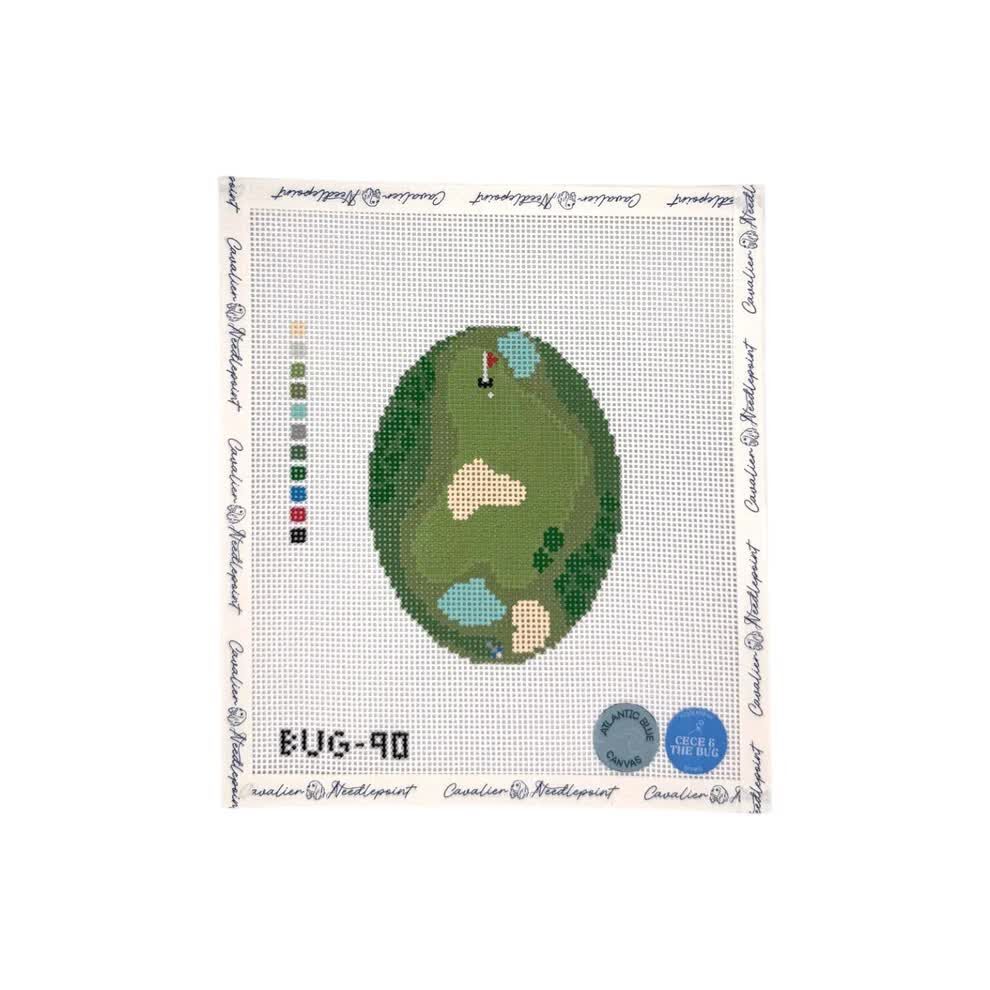 New York, Collectibles, USD 70,  Golf Needlepoint Canvas Designs That Turn A Love Of Golf Into A Keepsake Gift Now
