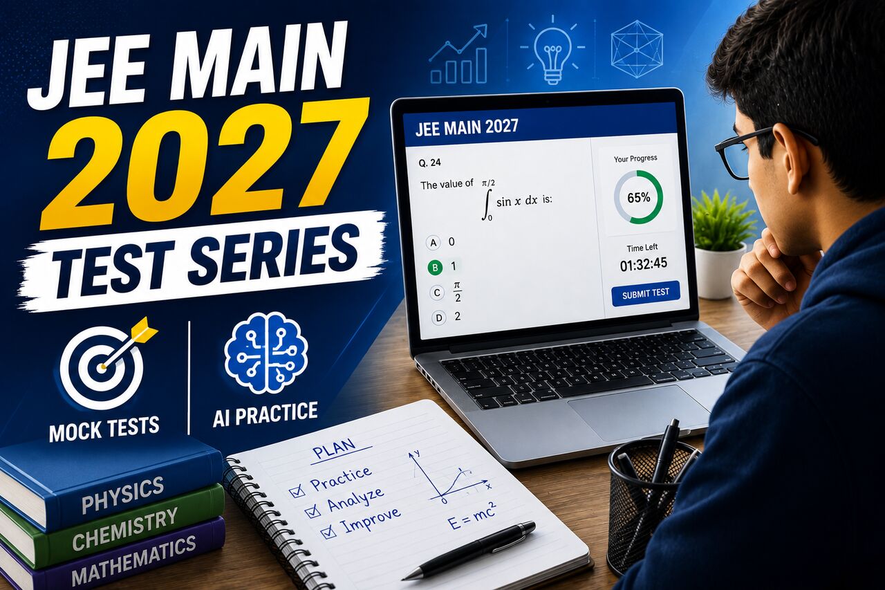 Mumbai, Lessons Offered, JEE Main 2027 Test Series: Practice Better, Prepare With Confidence