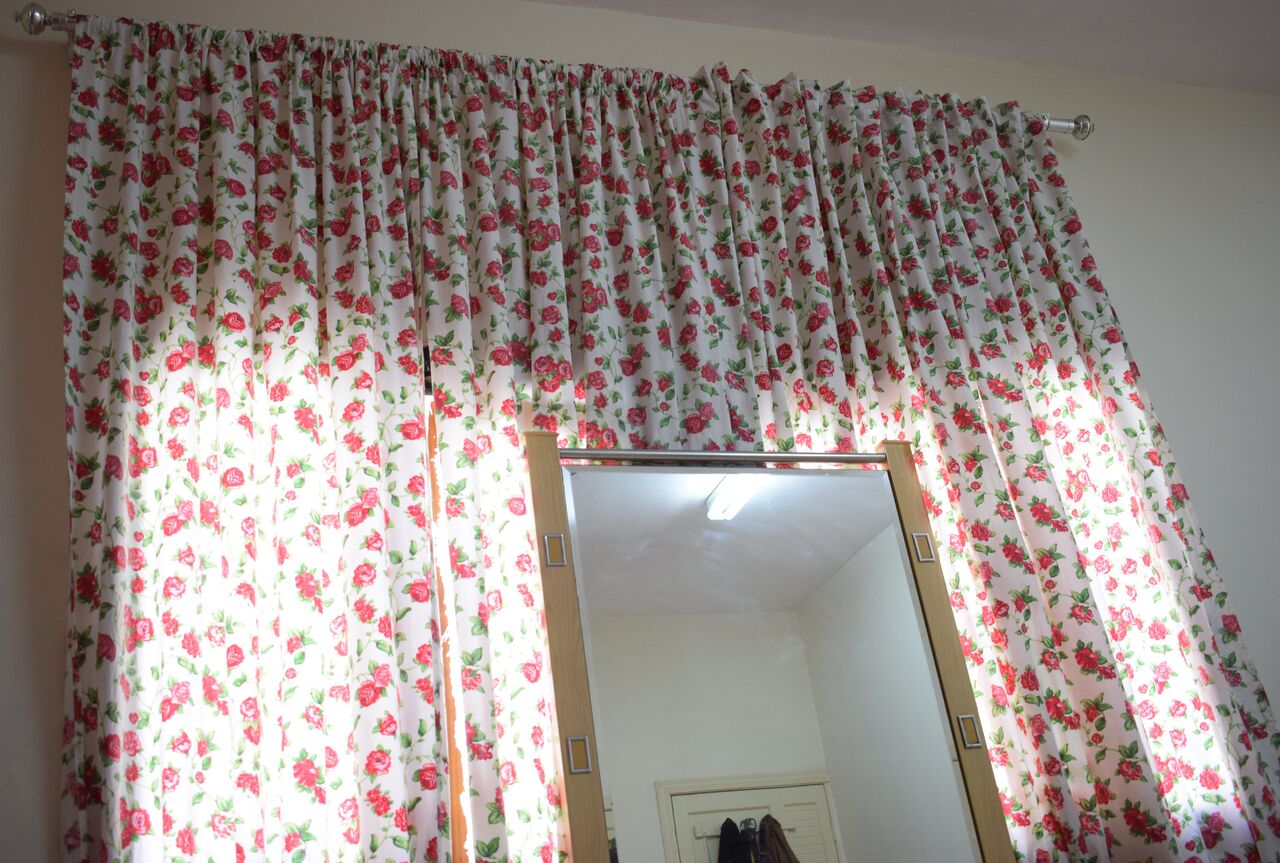 Jeddah, Household Items, Curtain - Full-Length Curtain.. Beige/Pink/Purple/Brown & More