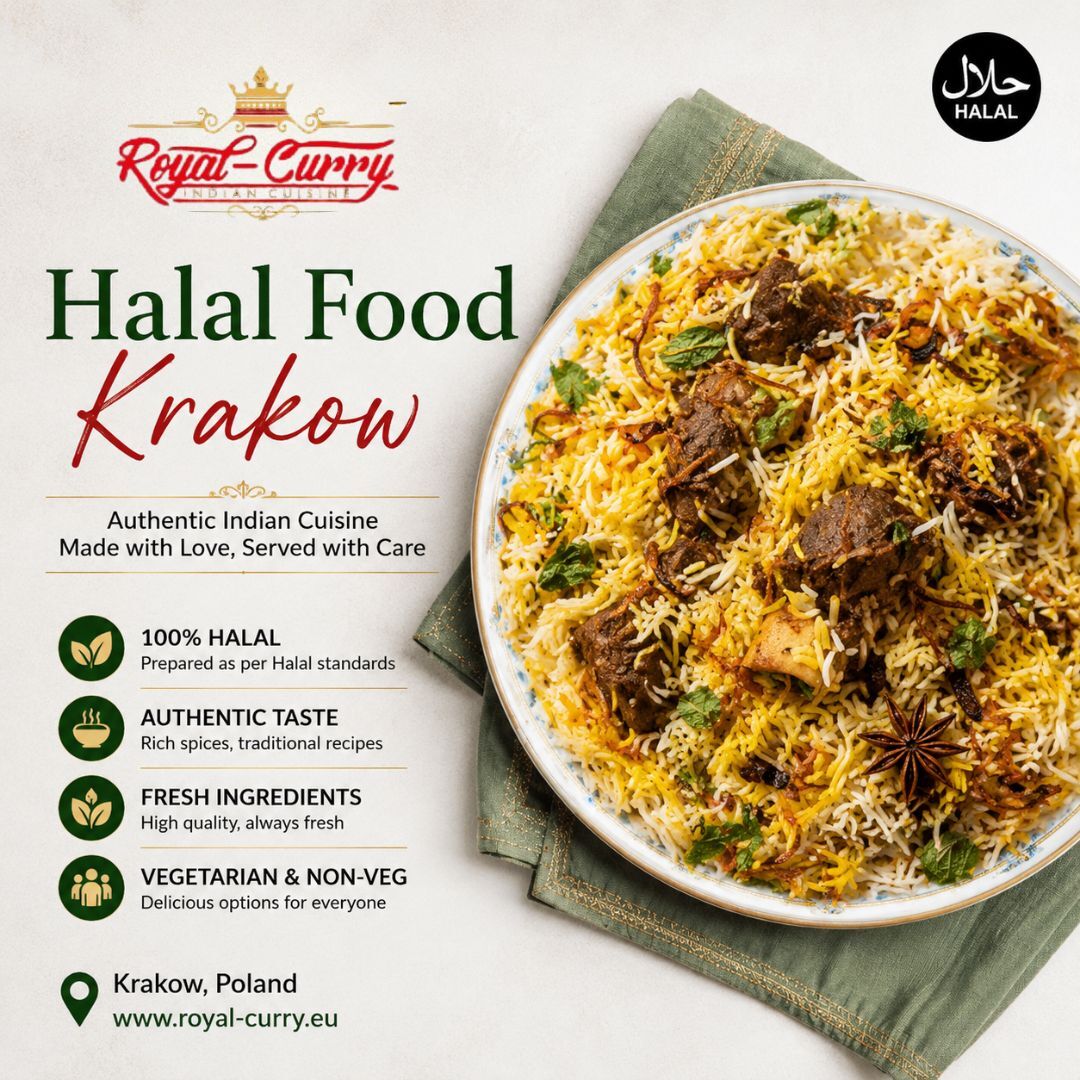 Warsaw, Restaurants, Halal Food Krakow | Authentic Indian Cuisine At Royal Curry