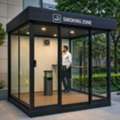 Premium Outdoor Smoking Cabin In India For Offices