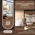 Claim Your Free Estimate For Luxury Bathroom Design & Installation In London