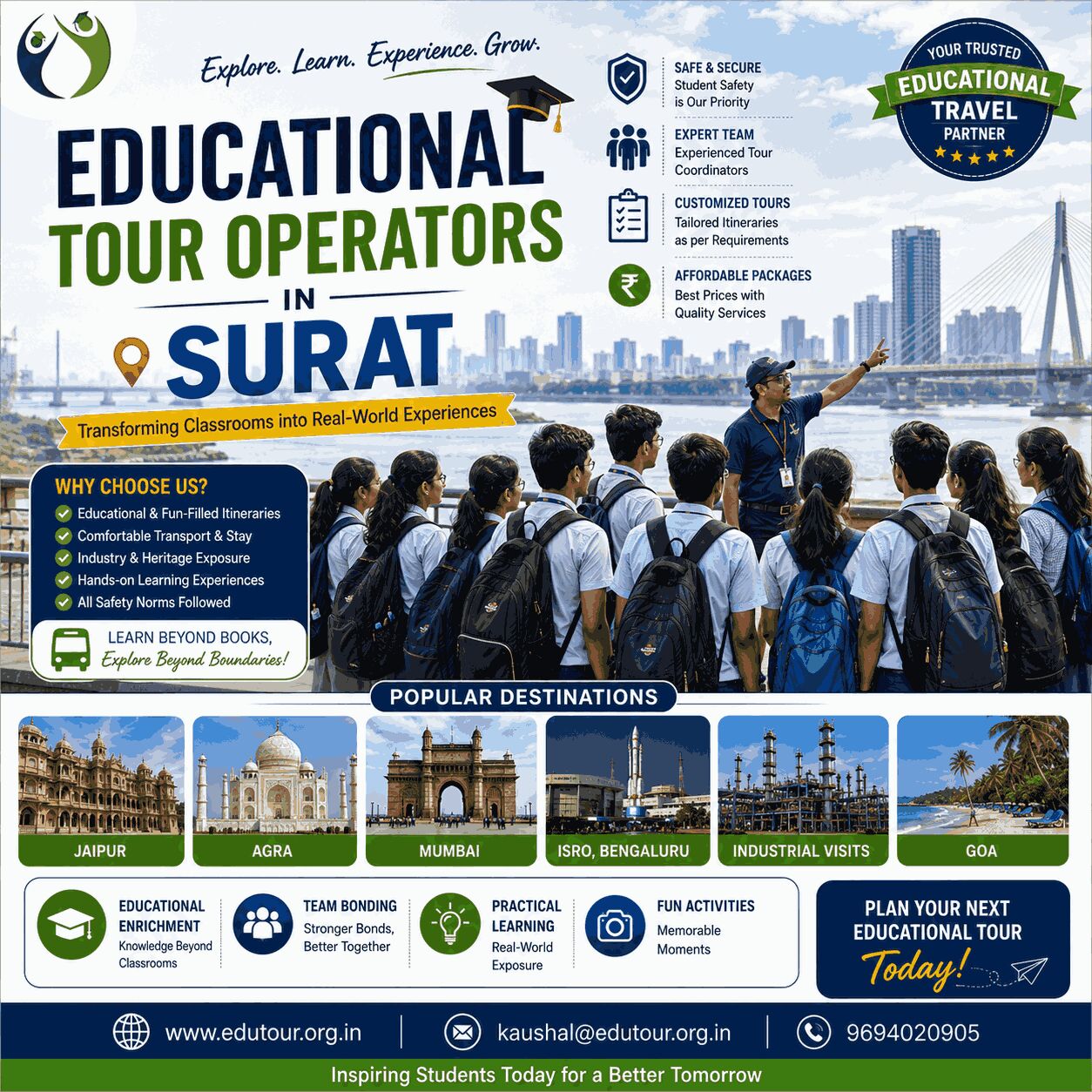 Jaipur, Travel, Educational Tour Operators In Surat