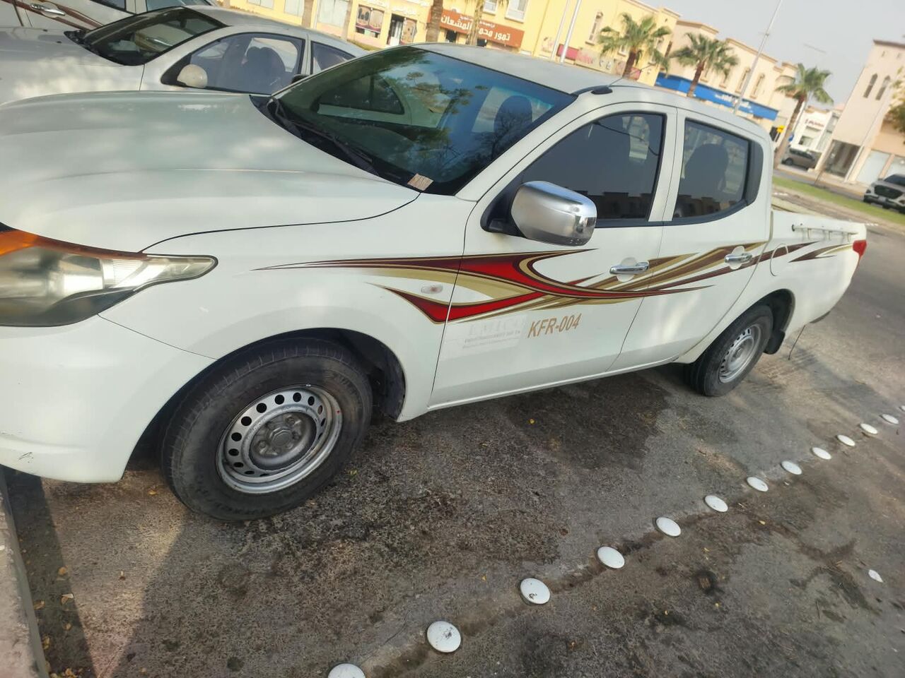 Jubail, Vehicles, Cars & Trucks , SAR 35000,  Mitsubishi L200 (Double Cab),  2018,  Manual,  254580 KM,  Mitsubishi L 200 Double Cab  Petrol  , Sar 35000 Slightly Negostiable