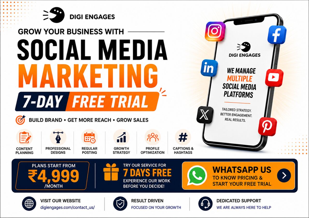 New Delhi, Marketing, Social Media Marketing Services - 7 Day Free Trial