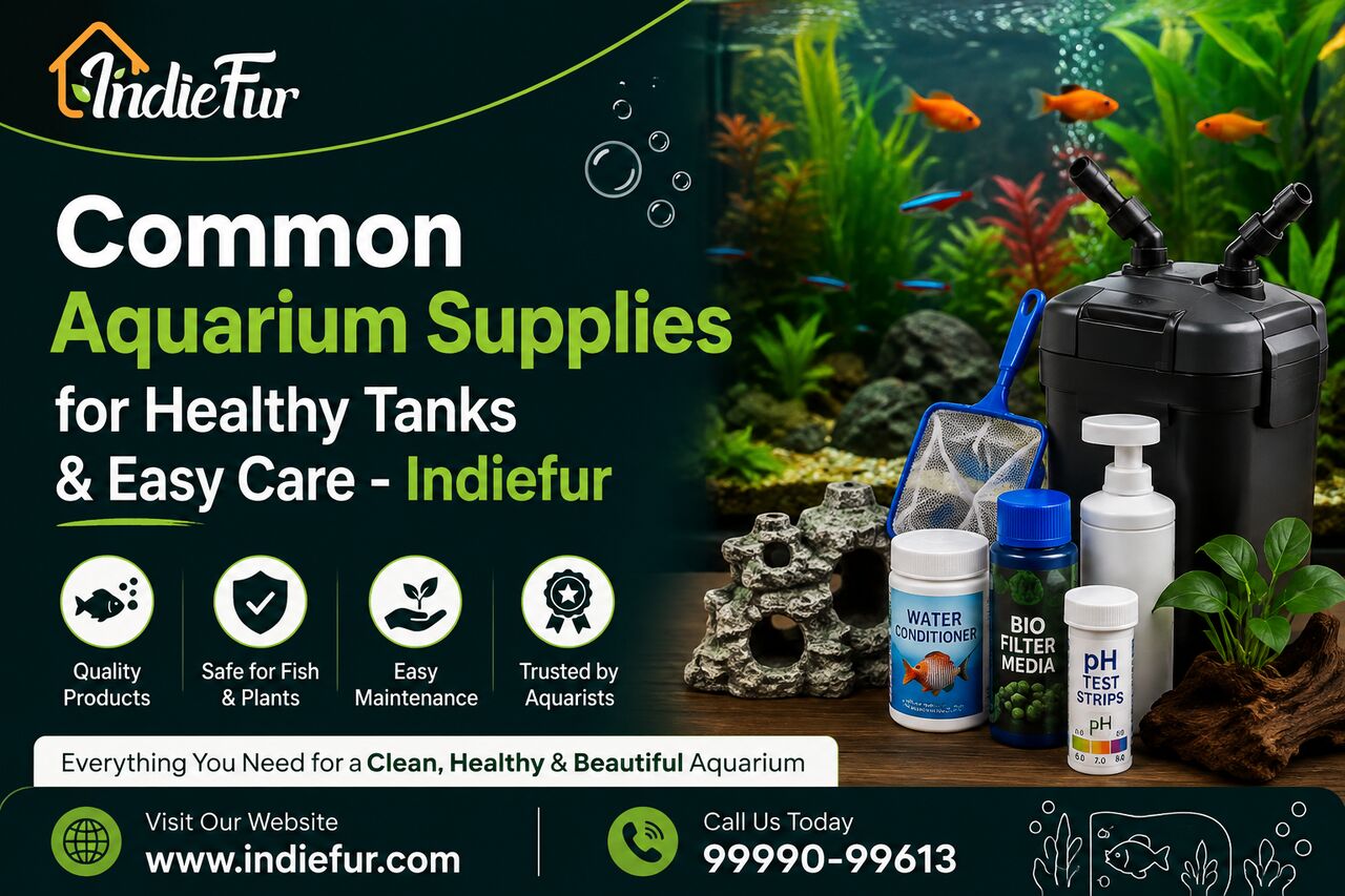 New Delhi, Business, Common Aquarium Supplies For Healthy Tanks & Easy Care - Indiefur