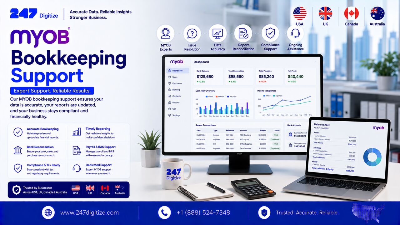 Chicago, Business, Trusted MYOB Bookkeeping Support For Growing Companies