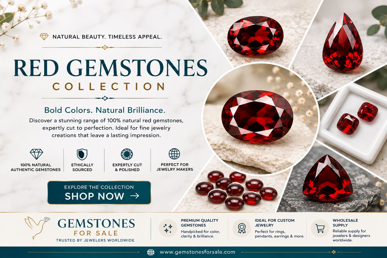 New York, Jewelry, USD 5,  Buy Red Gemstones Online &ndash; Certified & Natural Red Stones For Sale