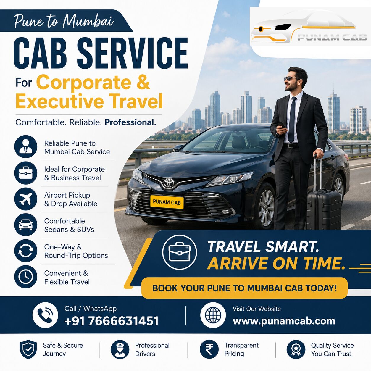 Pune, Travel, Pune To Mumbai Cab Service For Corporate & Executive Travel