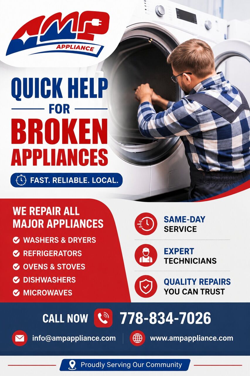 Toronto, Appliance Repair, Quick Help For Broken Appliances