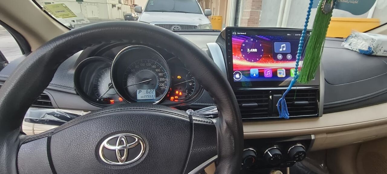 Abqaiq, Vehicles, Cars & Trucks , SAR 23500,  Toyota Yaris,  2015,  Automatic,  227 KM,  , White Colour   For Sale , Askin Price 23.5K