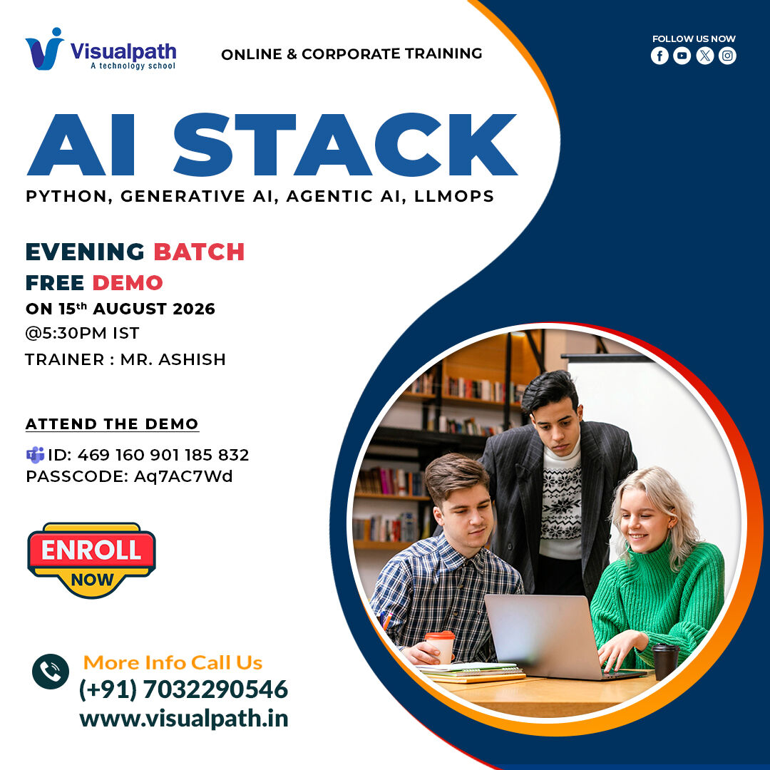 Hyderabad, Education, AI STACK NEW Online Training | New BATCH STARTS SOON