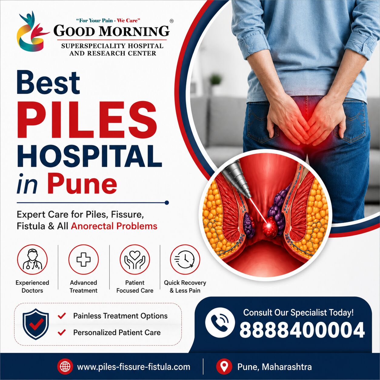 Pune, Medical, Piles Hospital In Pune &ndash; Good Morning Superspeciality Hospital