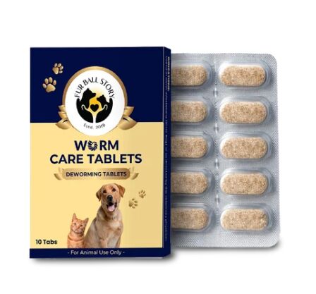 Mumbai, Pet Supplies, INR 489,  Cat Deworming Tablets For Digestive Wellness