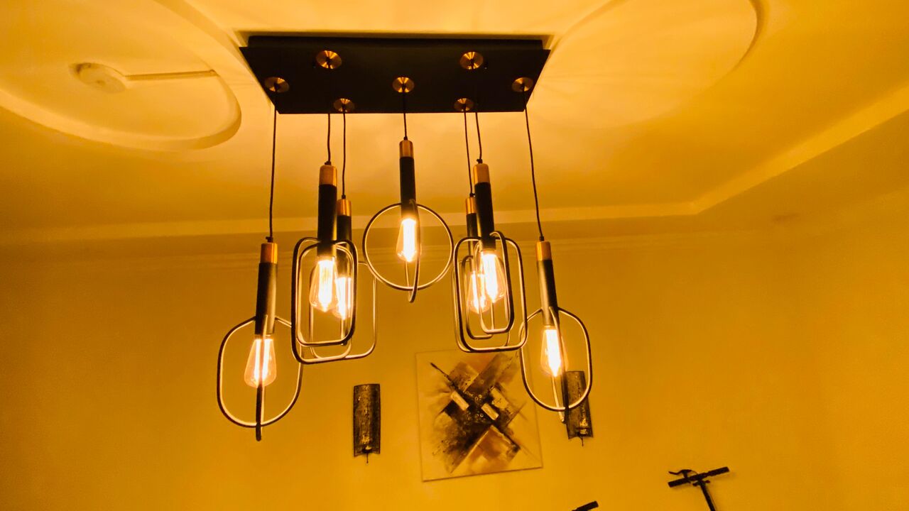 Al Narjis, Furniture, SAR 250,  Fancy Chandelier, Hanging Lights