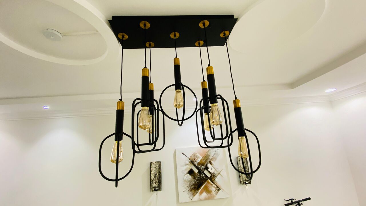 Al Narjis, Furniture, SAR 250,  Fancy Chandelier, Hanging Lights
