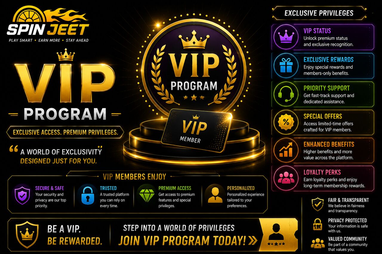 Mumbai, Sports, Spinjeet VIP Program &ndash; Experience The Value Of VIP Membership