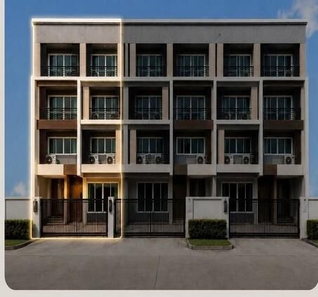 Bangkok, Villas, THB 75000,  50 Sq. Feet,  Home Office For Rent, 3.5 Floors, 50 Sq M, Soi Srinakarin 45, With Elevator, Near MRT