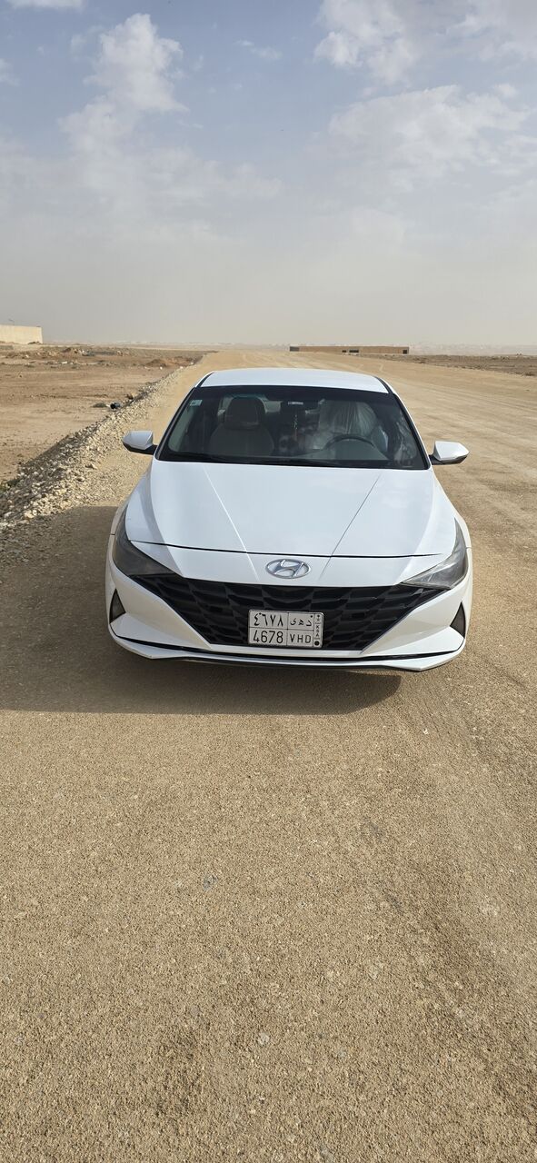 Riyadh, Vehicles, Cars & Trucks , SAR 39000,  Hyundai Elantra,  2021,  Automatic,  173 KM,    White Colour 1.6 Engine Size