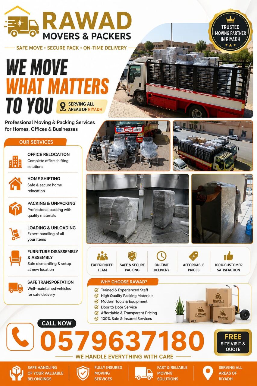 Al Malqa, Labor/Moving, 🏠 HOUSE & KITCHEN MOVING IN AL MALQA