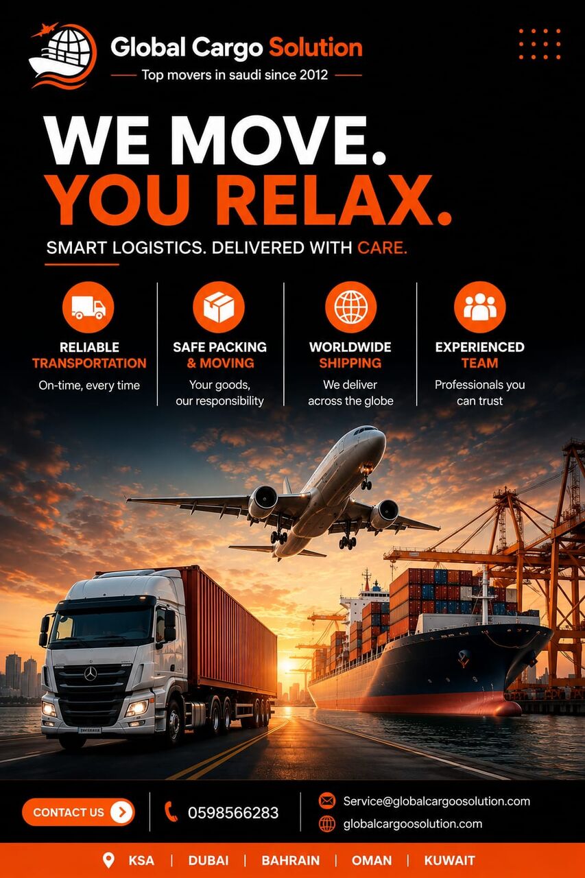 Jubail, Cargo, Cargo Household,Offices, Villa