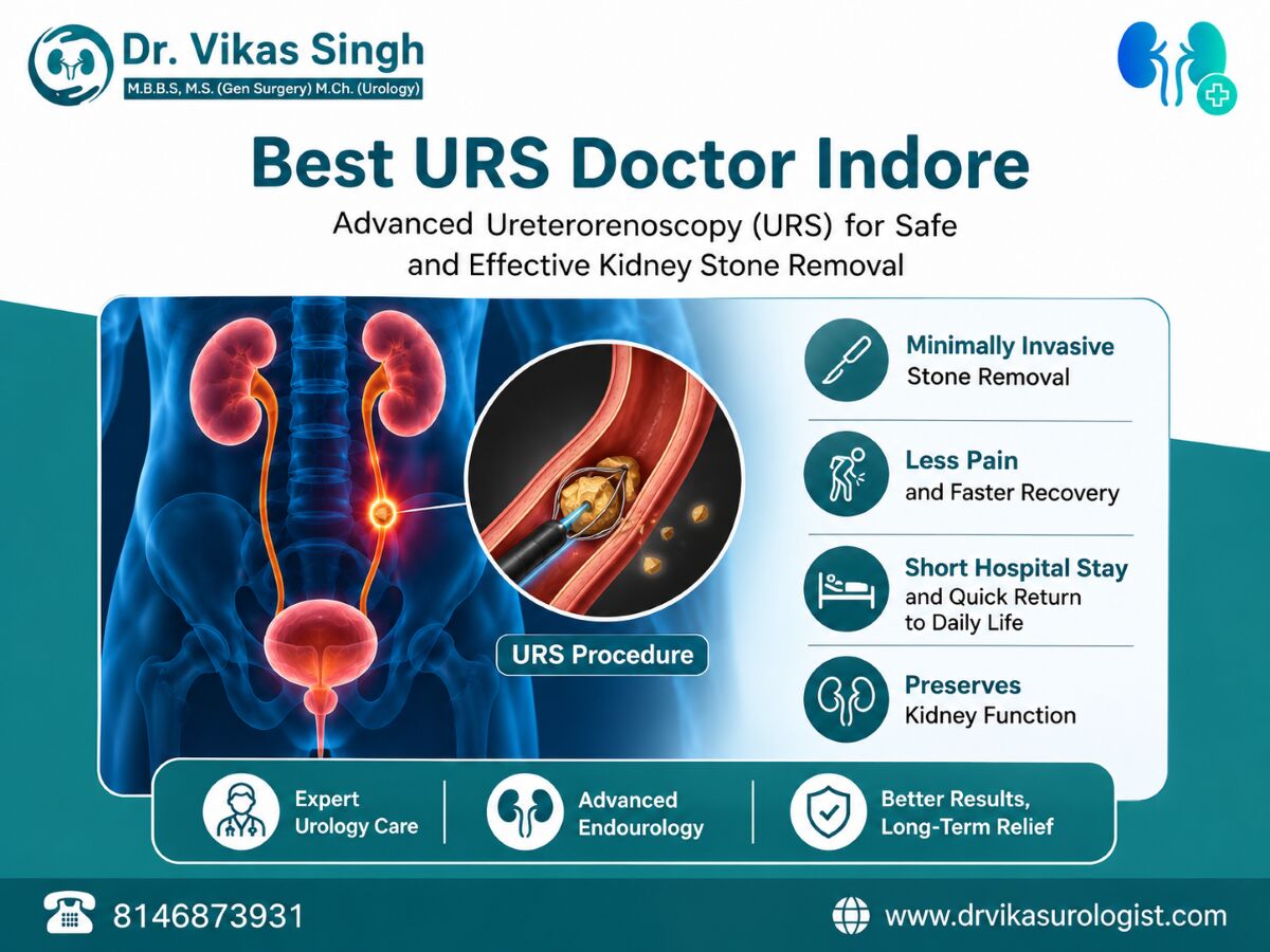 Indore, Health, URS For Ureter Stones That Do Not Pass With Medicines