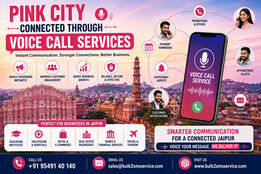 Gurgaon, Marketing, Pink City Connected Through Voice Call Services