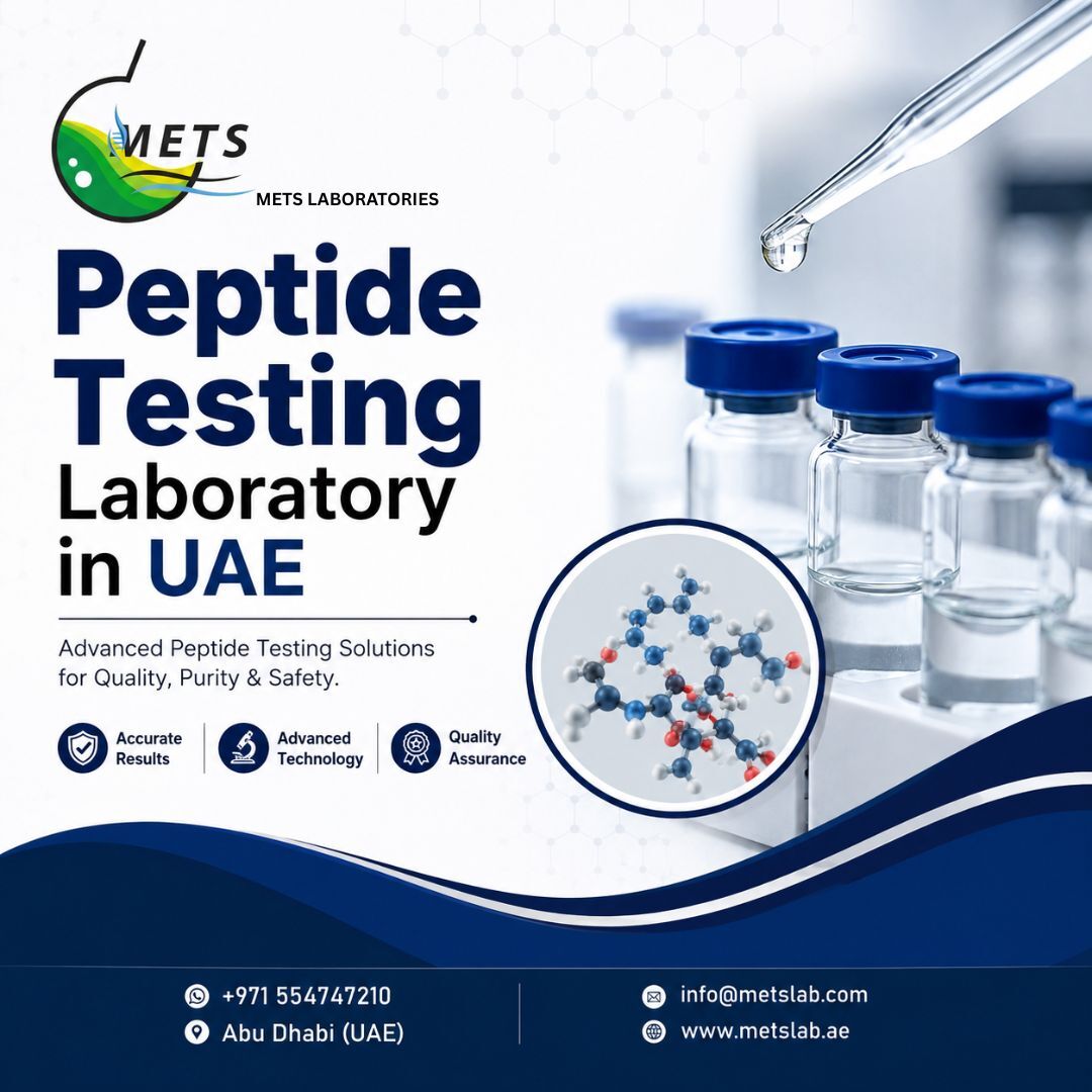 Abu Dhabi, Business, Peptide Impurity Testing UAE | Reliable Impurity Analysis