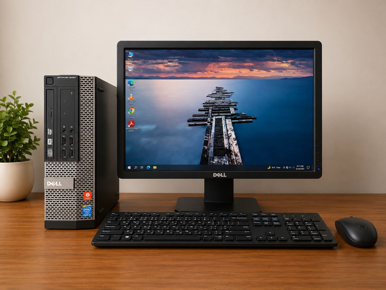 Riffa, Computers, BHD 45,  DELL OptiPlex Intel Core I5 8GB/500 HDD 19&rsquo;Inch Monitor Price BD 45.000 Only
