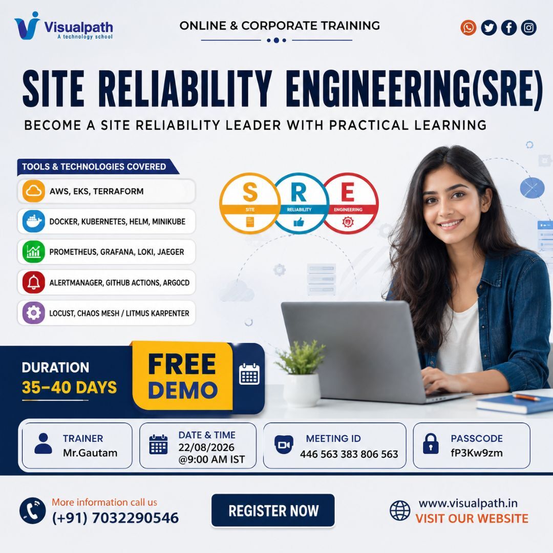 Kurnool, Education, Site Reliability Engineer Training | Online Free Demo