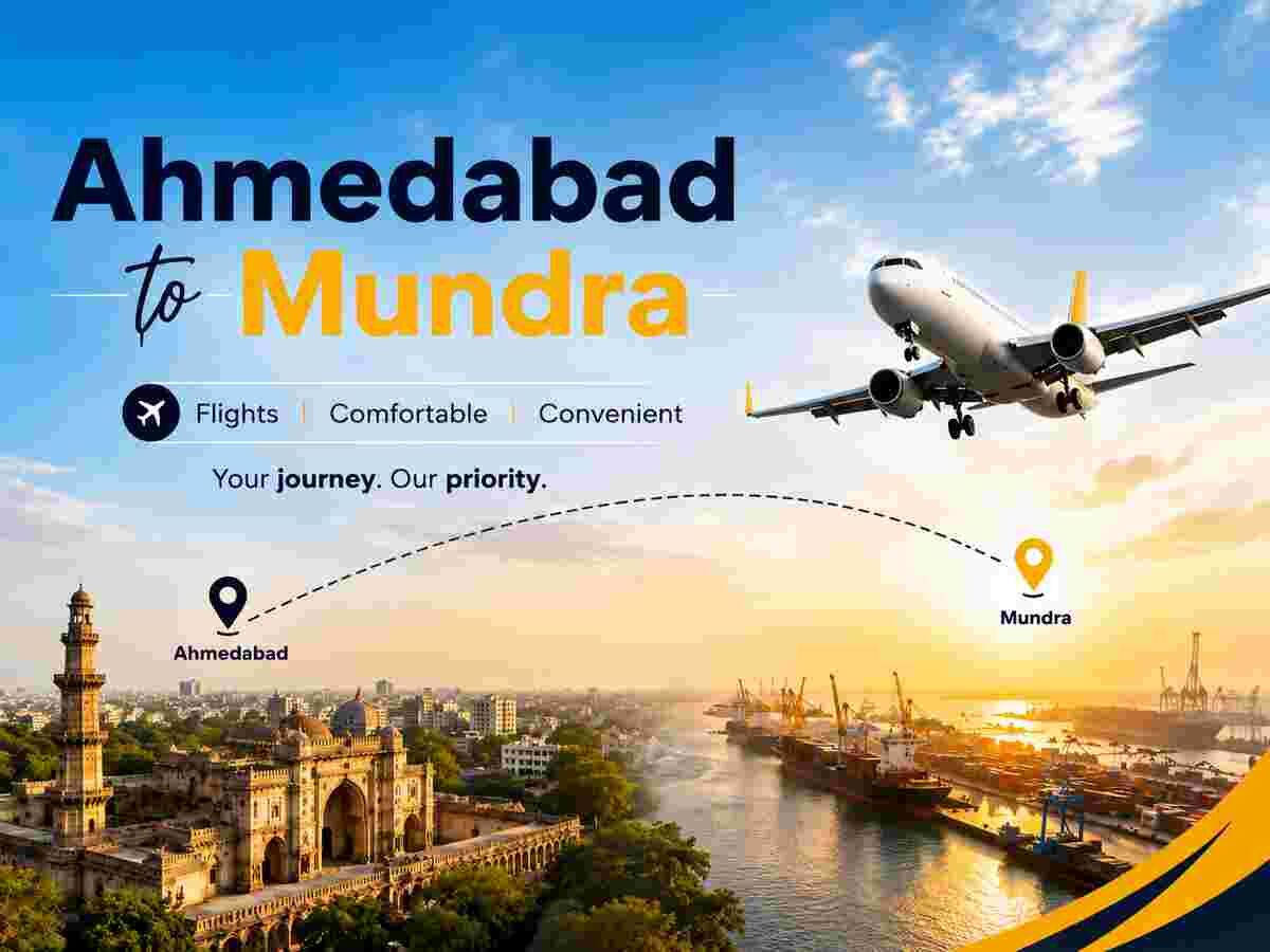 New Delhi, Travel, Ahmedabad To Mundra Flights | Book With FlyAirTaxi Today