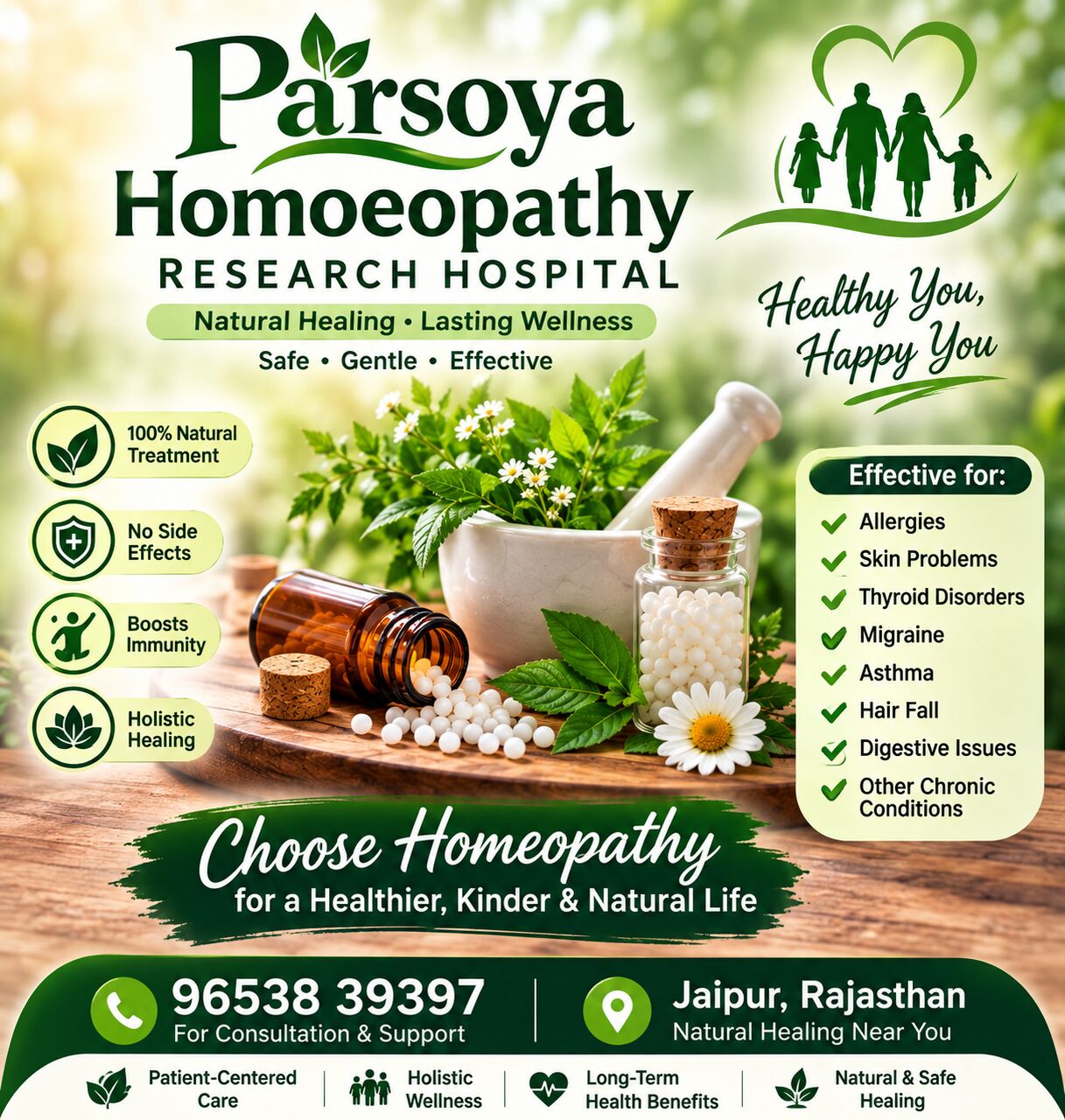 Jaipur, Medical, Personalized Homeopathic Care In Jaipur