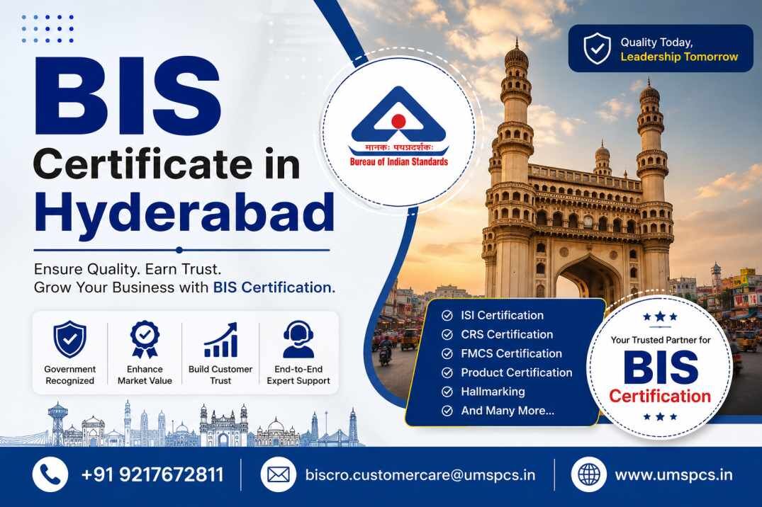Hyderabad, Legal, How Can I Apply For A BIS Certificate In Hyderabad?