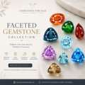 USD 5,  Buy Faceted Stones For Jewelry Making &ndash; Sparkling Cut Gems