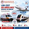 Panchmukhi Air Ambulance In Ranchi Guarantees Patient Care In Transit