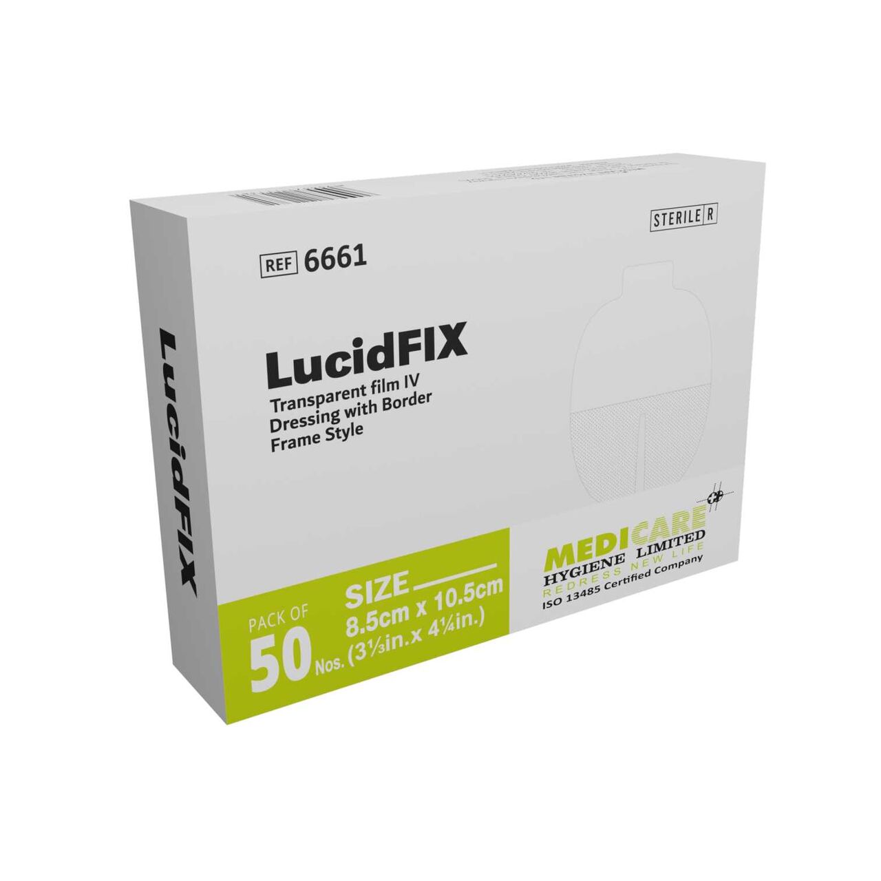 Lisbon, Wholesale Products, LucidFIX IV Securement Dressing &ndash; Reliable Cannula Fixation | Medicare Hygiene