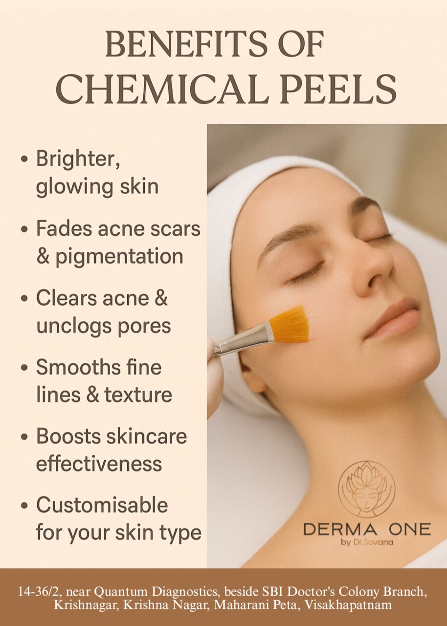 Vijayawada, Health, Benefits Of Chemical Peels- Derma One - Visakhpatnam