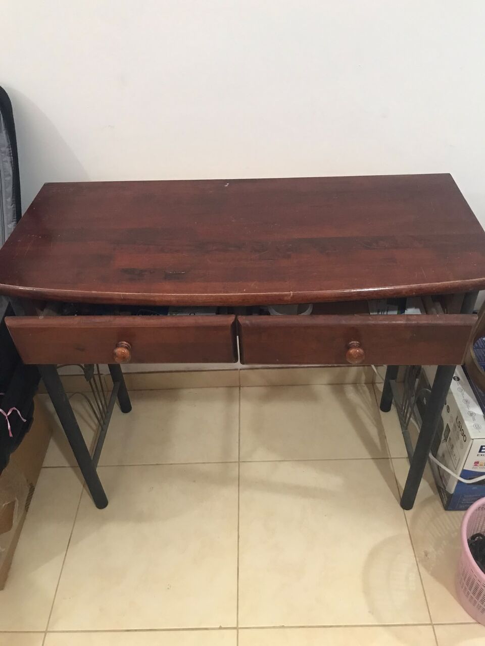 Tubli, Furniture, BHD 12,  Wooden Table & Shelf