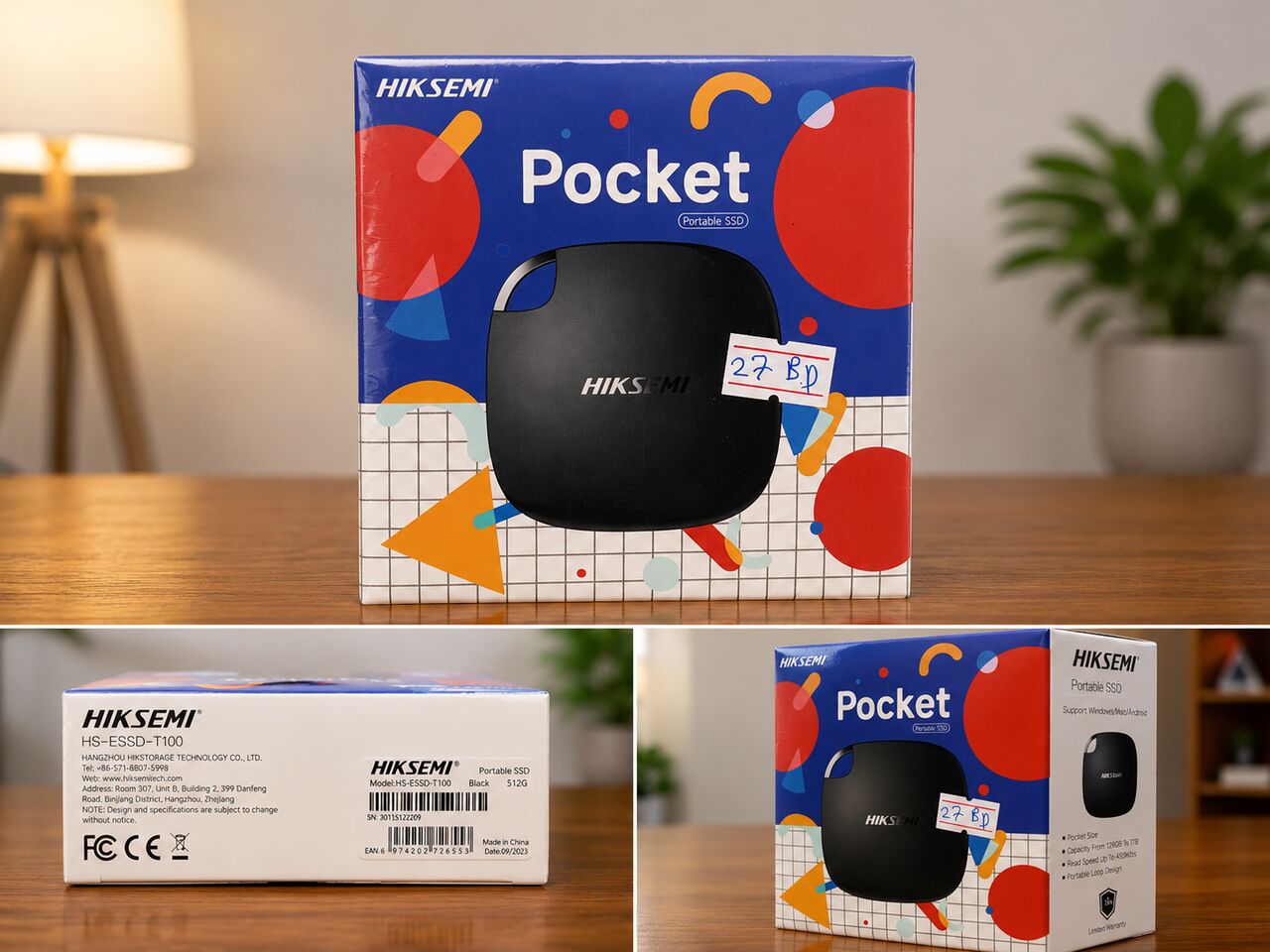 Riffa, Computers, BHD 27,  HIKSEMI Portable SSD 512GB Mini Pocket Drive BD 27.000 Only