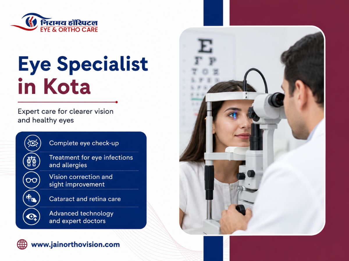 Jaipur, Health, Eye Doctor Kota For Sudden Vision Changes And Retina Checkups