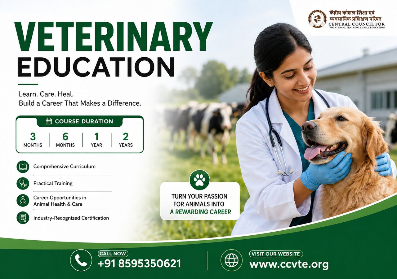 New Delhi, Education, Looking For Veterinary Courses? Explore Skill-Based Training