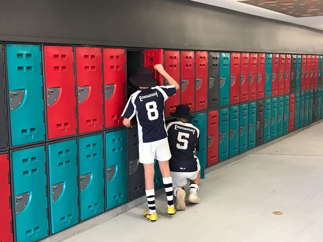 Brisbane, Business, Plastic Soccer Locker Room Lockers That Last Decades Without Maintenance