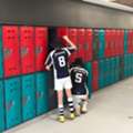 Plastic Soccer Locker Room Lockers That Last Decades Without Maintenance